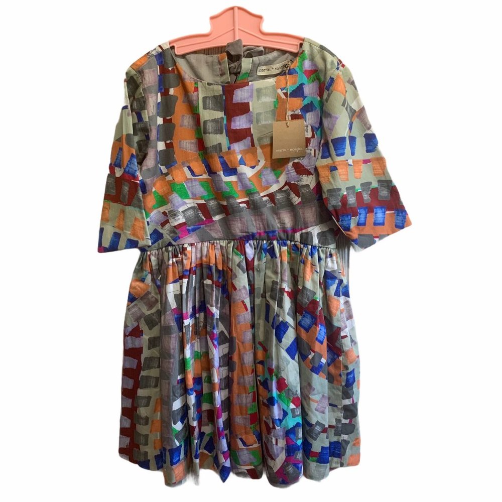 NWT Marin + Morgan Abstract Print Dress